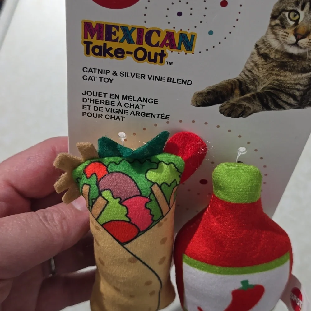 Cat Toys NWT Mexican Take-Out‎ Spot Brand